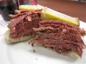 Smoked meat is the thing to get in Montreal. Delic!